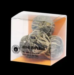 Autour Du Thé|Fleurs De Thé|Compagnie & Co Boite de 4 Fleurs de Thé Rose Impériale