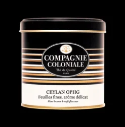 Coffrets De Thés|Thés Gourmands|Compagnie & Co Coffret Ceylan OPHG & Ceylan Vanille