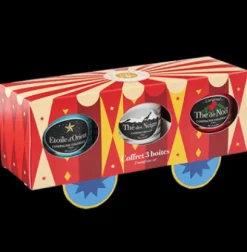Coffrets De Thés|Thés Gourmands|Compagnie & Co Coffret Noël/Neiges/Orient