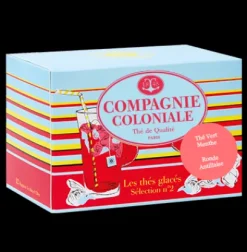 Thés Glacés|Thés Fruités|Compagnie & Co Les Thés Glacés GM - Thé Vert Menthe / Ronde Antillaise