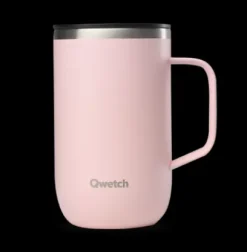 Thés Glacés|Autour Du Thé|Compagnie & Co Mug Tisanière isotherme 470 ml - Rose Pastel