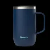 Autour Du Thé|Thés Glacés|Compagnie & Co Mug Tisanière isotherme 470 ml - Bleu nuit