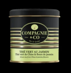 Thés Fleuris|Thés Verts|Compagnie & Co Thé Vert au Jasmin