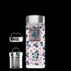 Autour Du Thé|Compagnie & Co Théière Nomade Inox Iso Hanami Bleue