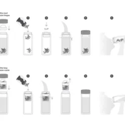 Autour Du Thé|Compagnie & Co Théière Nomade Inox Iso Hanami Bleue